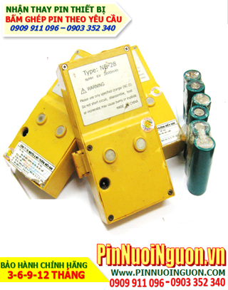 Pin máy trắc địa Topcon NB-28, Thay cell pin máy trắc địa Topcon NB-28 chính hãng | BH 6 tháng